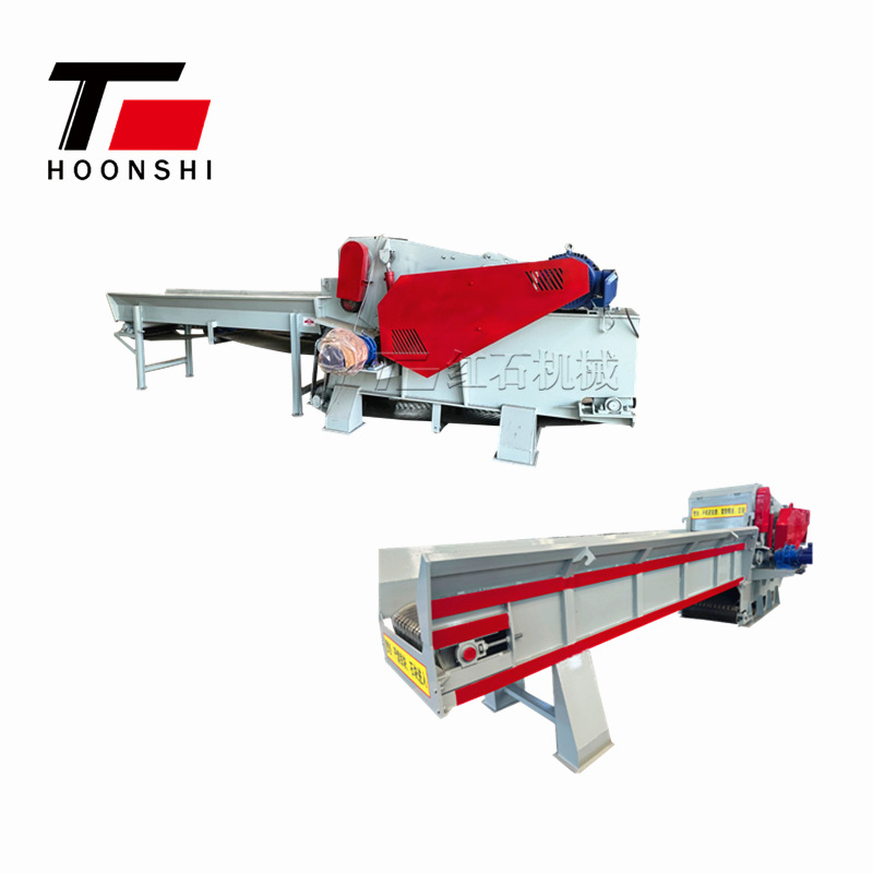 前开口固定电机款树枝杂木竹子切片机 木托盘杉树杨树果树粉碎机