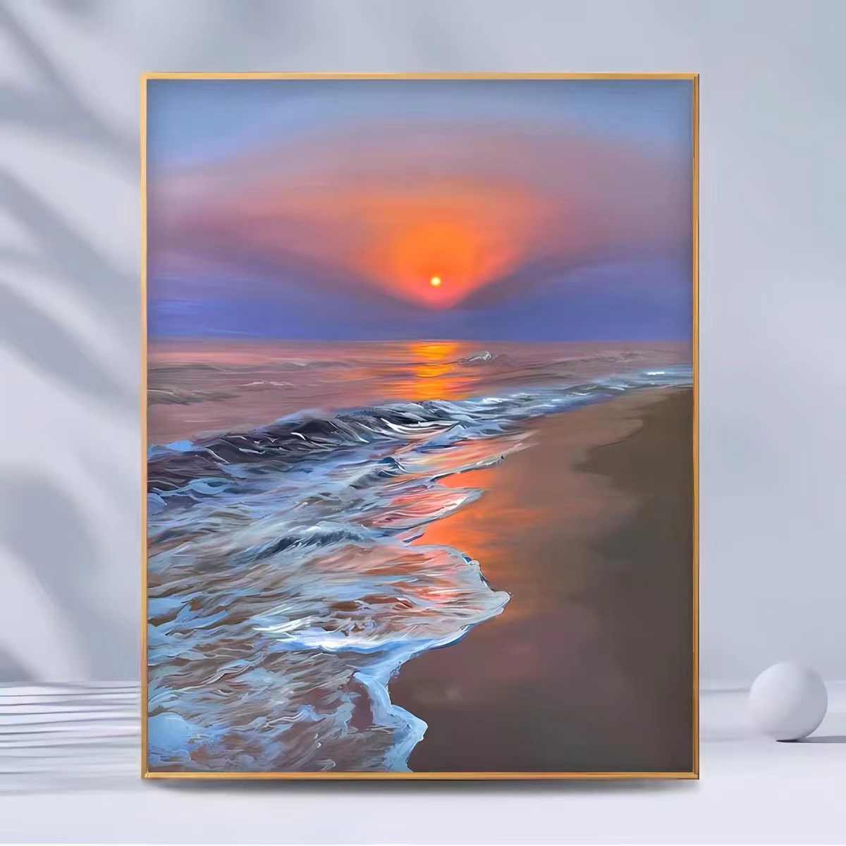 [Pequeño al por mayor] pintura al óleo digital di relleno de pintura acrílica simple pintura decorativa de alto nivel con selección de cabello al por mayor