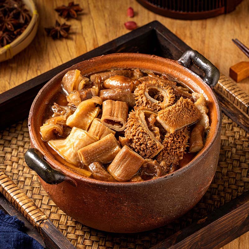 Da Si Xi characteristic Beef offal Street of delicacies Stall Night market Braised flavor Hunsi beef Garnish supply