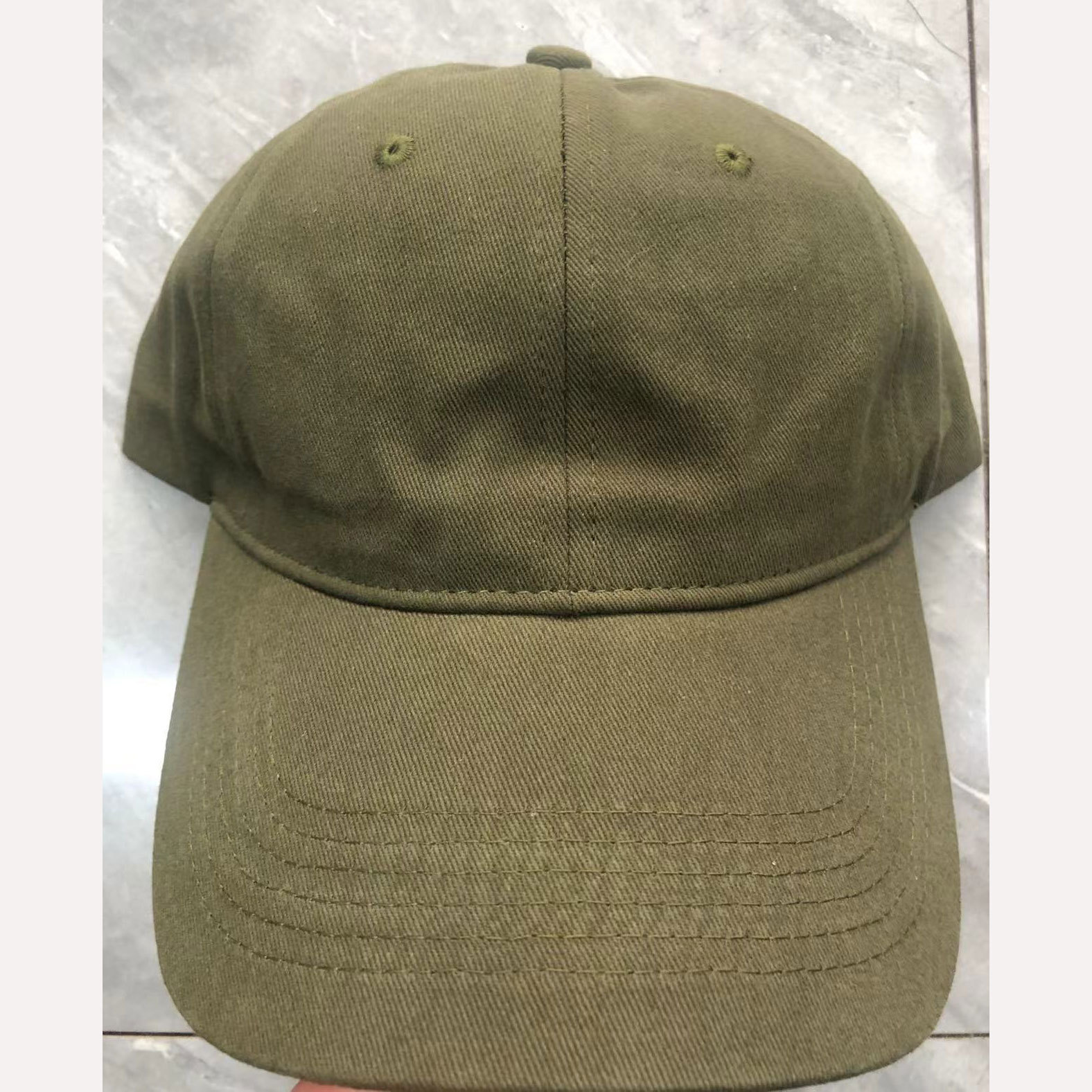 Gorra de Béisbol de Color Sólido con Logotipo Bordado, Gorra Lisa de Algodón Puro de Alta Calidad para Mujer, Gorra de Primavera y Otoño con Visera