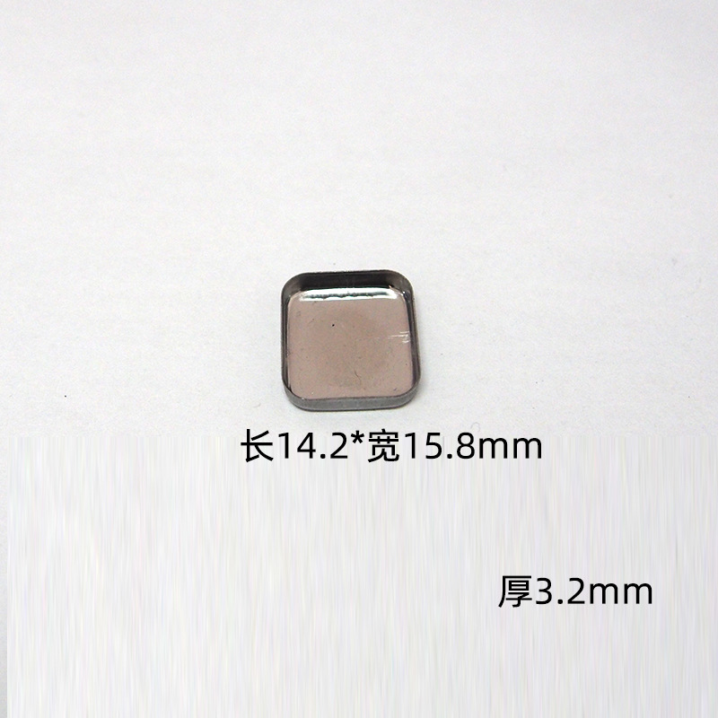 Muf Blush reemplazo caja vacía XL con imán espejo resaltar reparación placa DIY sombra de ojos split caja de almacenamiento de maquillaje