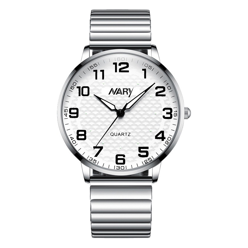 Nary nuevo simple reloj de los hombres para los ancianos primavera Correa impermeable reloj de cuarzo al por mayor