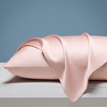 A类100支天丝枕套冰丝凉爽真丝美容枕头套跨境亚马逊纯色蚕丝枕套