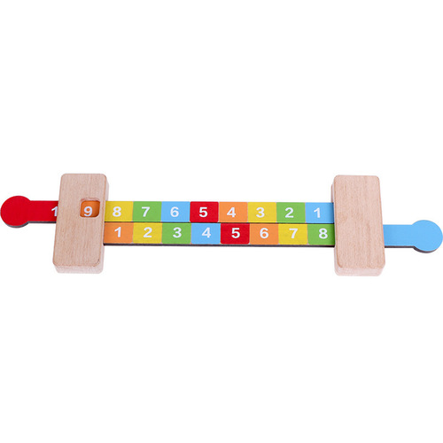 Number decomposition ruler for children's addition and subtraction within 20, divided into 10, for kindergarten math teaching aids, first grade primary school teaching supplies wholesale