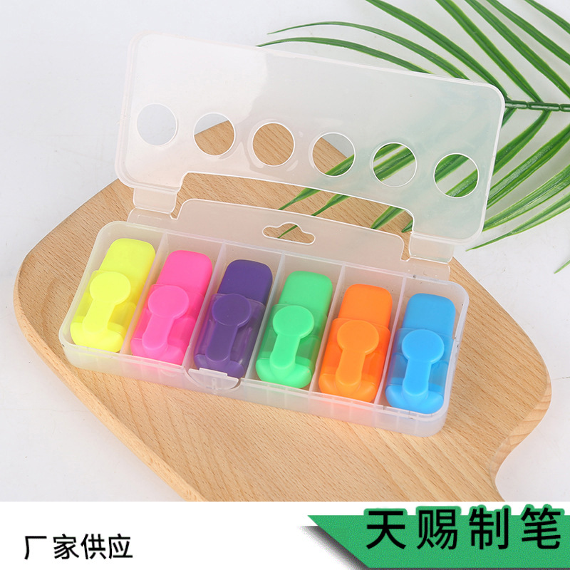 Fábrica al por mayor niños creativo caramelo color marcador estudiante recompensa graffiti pluma multicolor pluma fluorescente