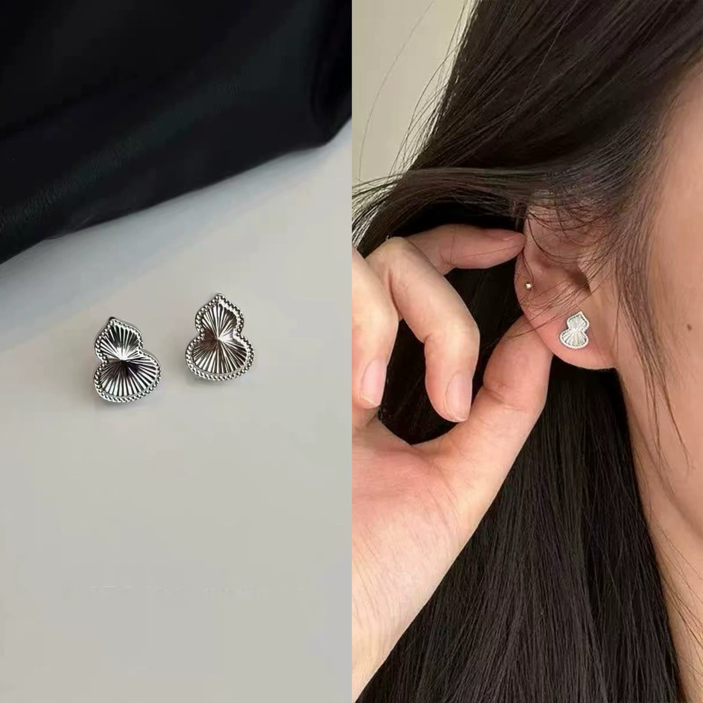 Серьги, ушные клипсы, стиль лёгкой роскоши, стиль высокого качества