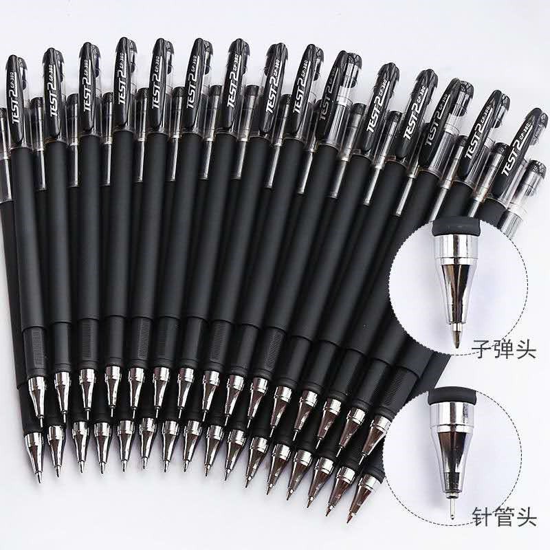 Wholesale GP380 Matte Carbon Gel Pen 0.5mm Black Pen Signature Pen Office Student Exam Pen Ballpoint Pen