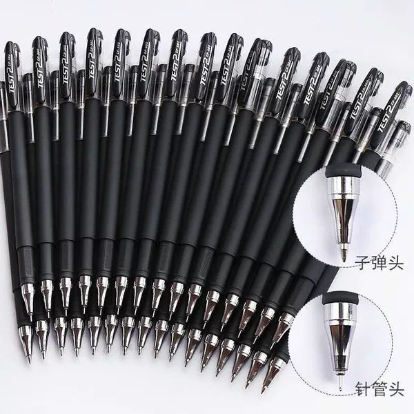 Wholesale GP380 Matte Carbon Gel Pen 0.5mm Black Pen Signature Pen Office Student Exam Pen Ballpoint Pen