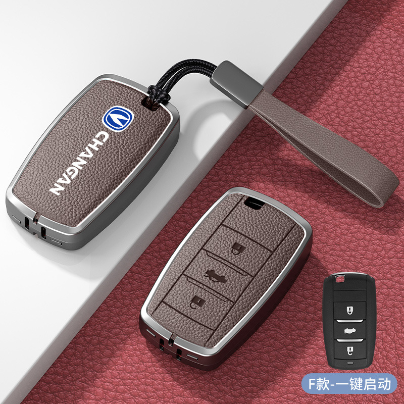 모델 F 스마트 모카 브라운 아연 합금 쉘 + 핸드 스트랩