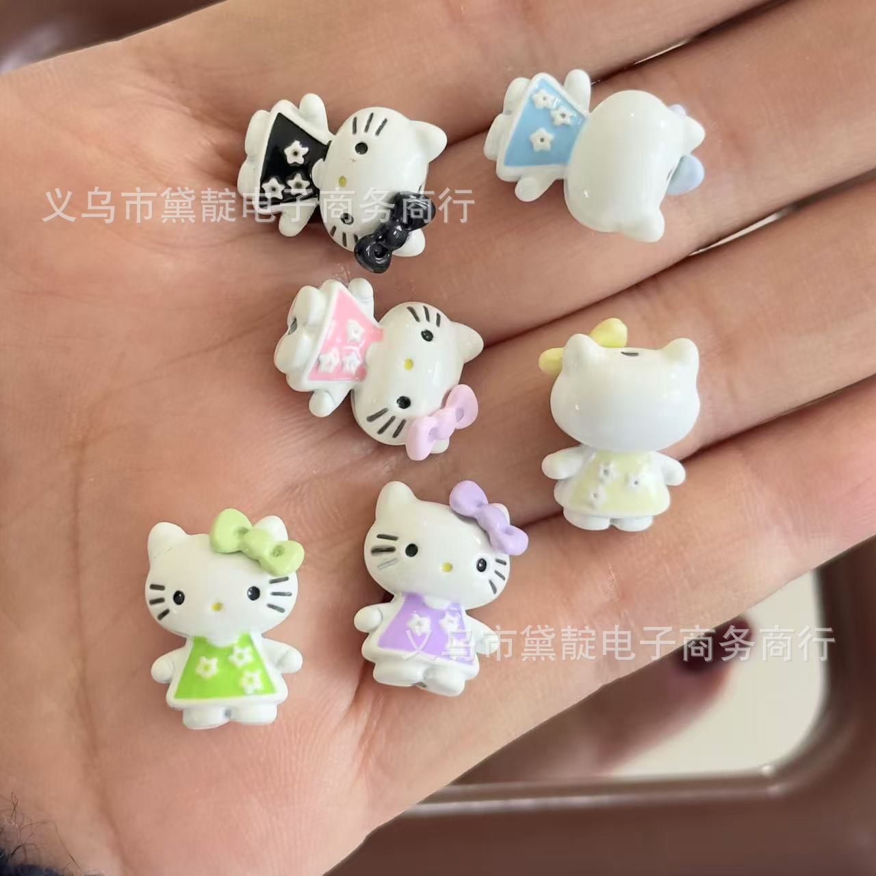 HJ944 KT 고양이 비즈 혼합 색상