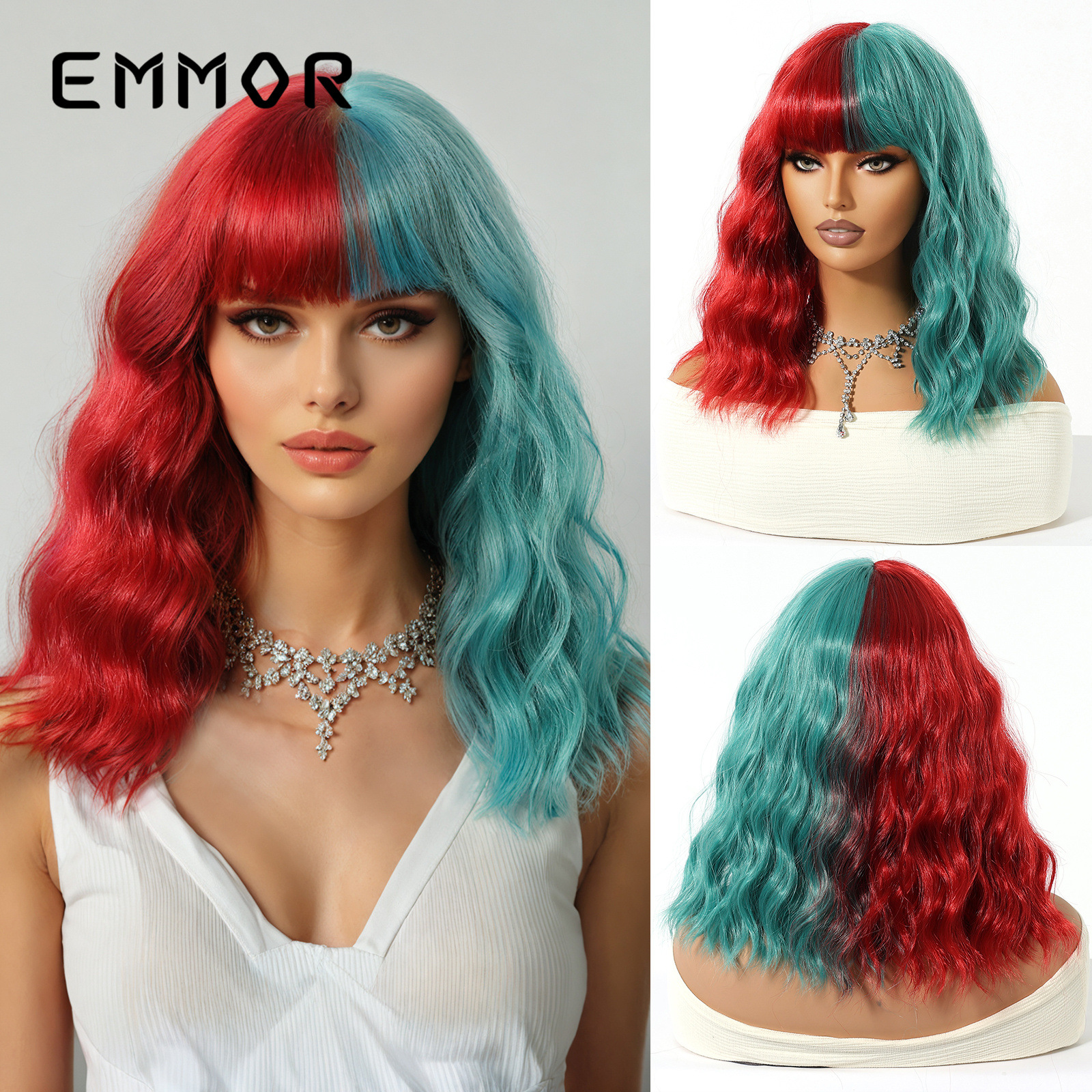 Lc8190-1 a juego de colores rojo y verde