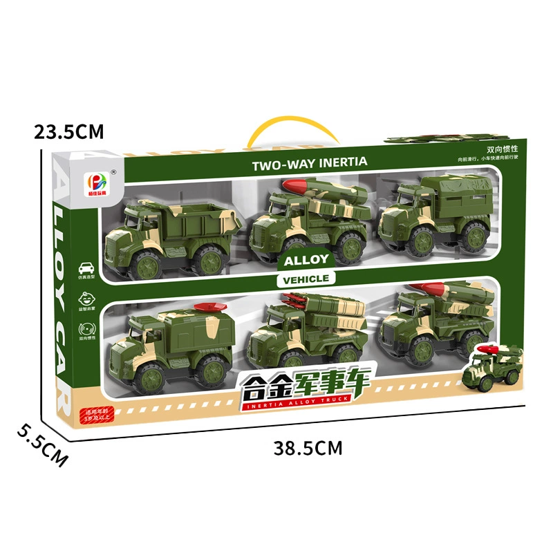 Детская реалистичная коробка-сюрприз, металлическая инерционная toy car, набор, лестница, модель автомобиля, детская одежда, пожарная машина