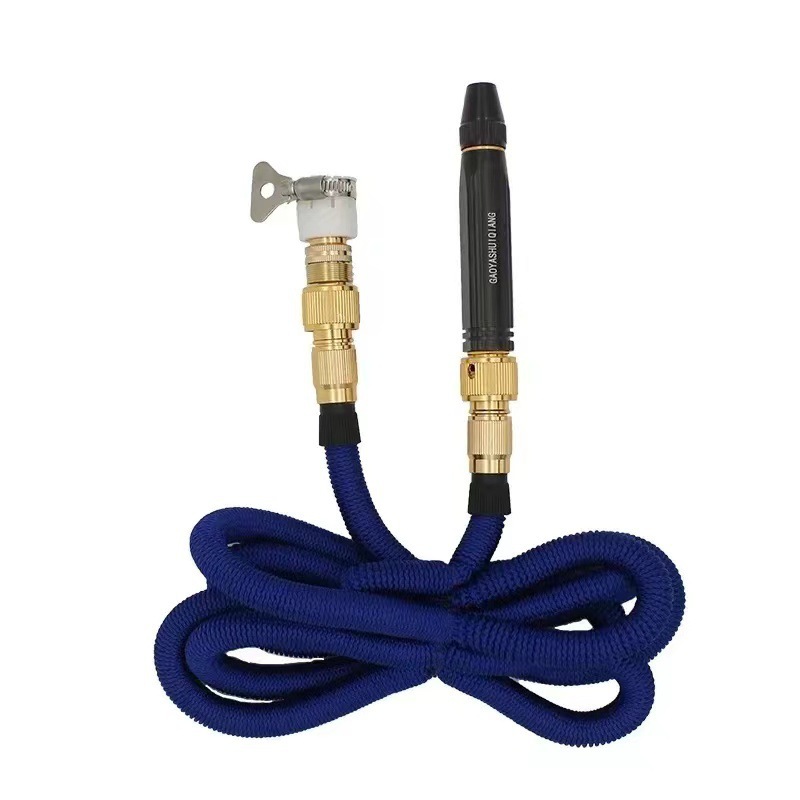 汽车强力水管高压冲洗软管自来水接水枪喷头伸缩刷车工具家用洗车