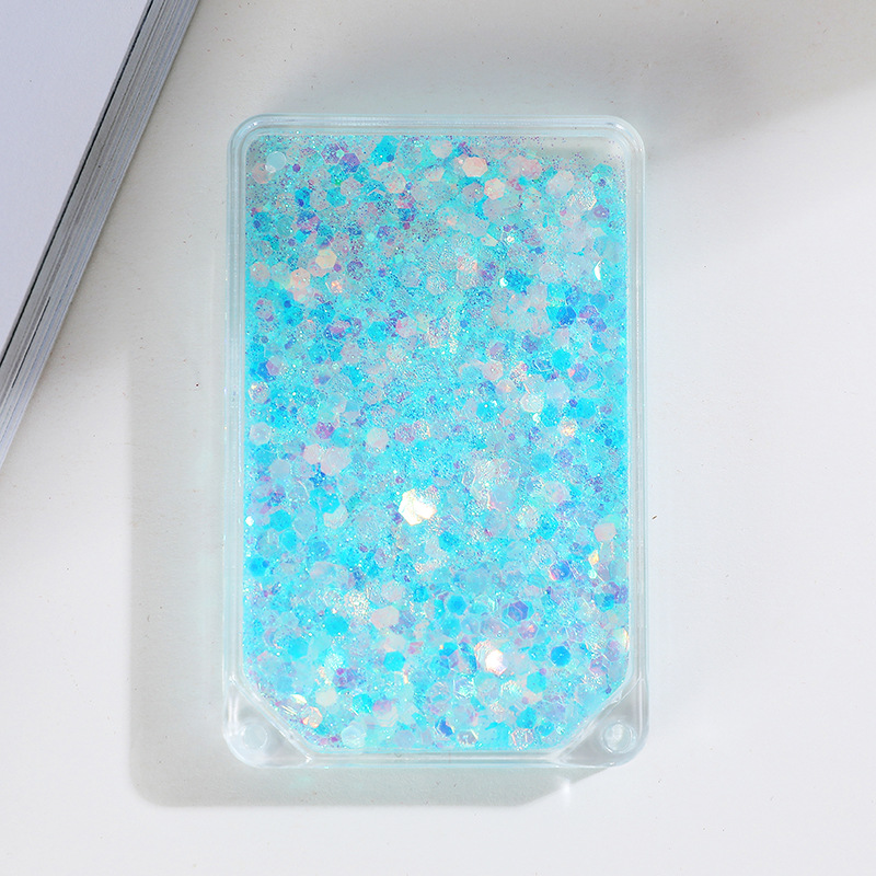 Square quicksand blue (including bead chains)  + ¥1.15 