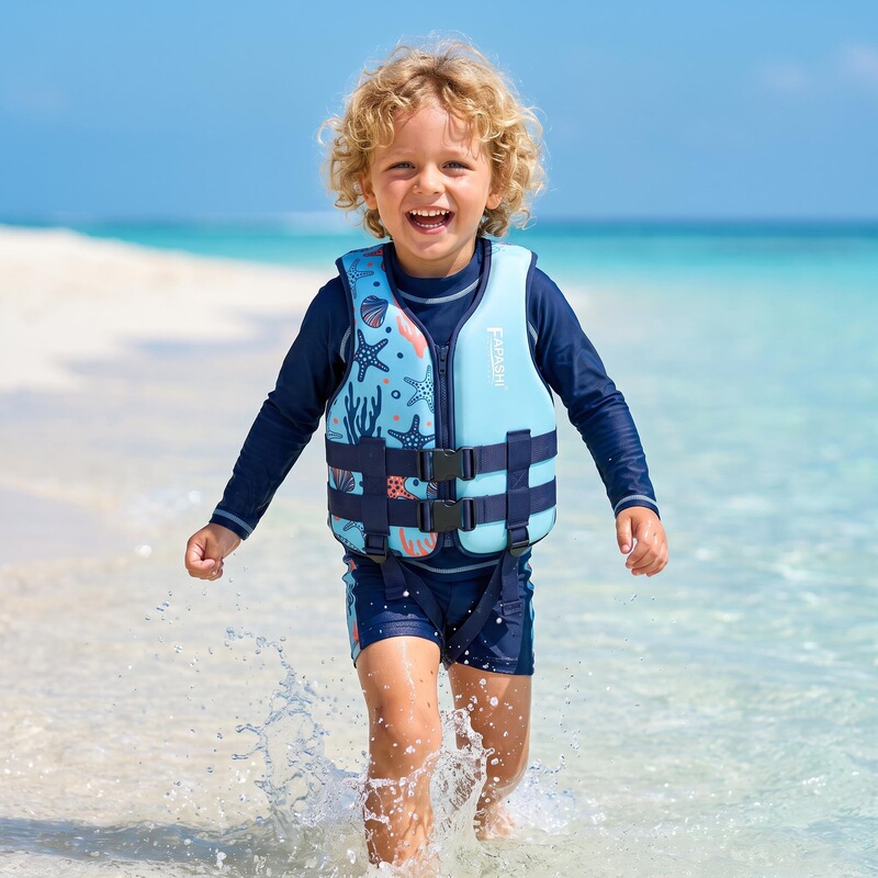 Waterproof and Wear-Resistant Life Jackets for Adults and Children, Buoyancy Vests, Swimming Vests, Essential for Outdoor Water Activities
