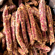 新款蟹黄味紫薯条农家工艺番薯干酥脆芝士紫地瓜芝士脆一件批发