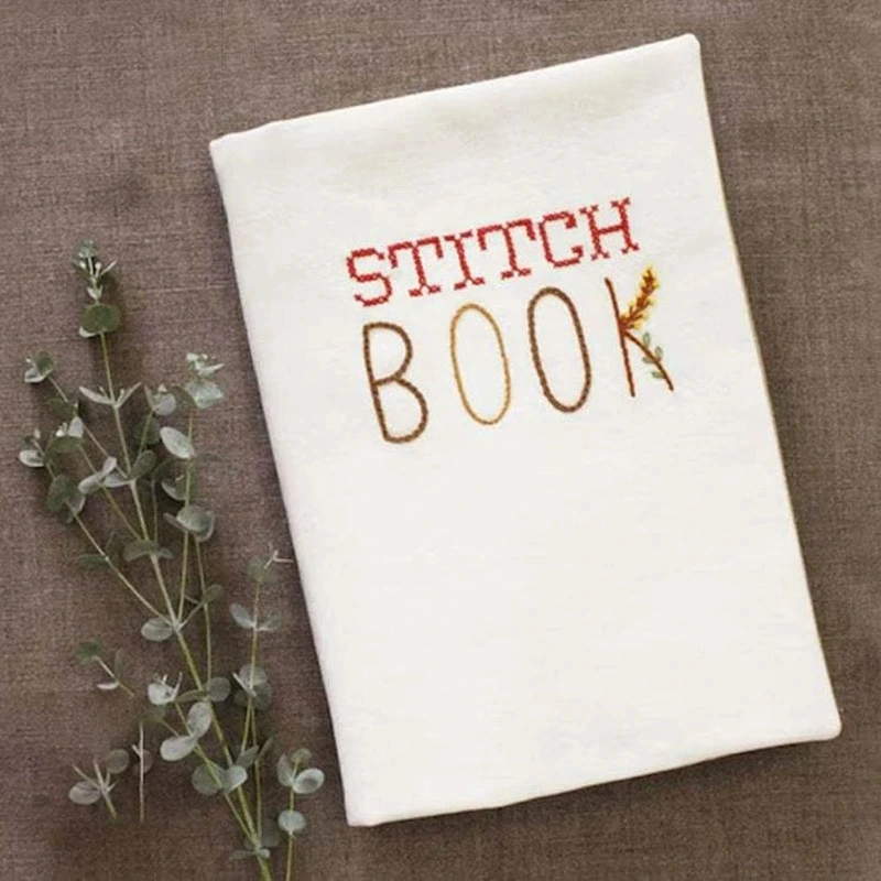 Кроссбордер горячий новый продукт шитье книга DIY образец книга лен embroidery энтузиаст книга