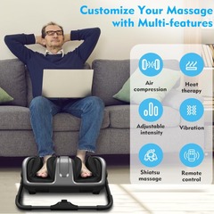 クロスボーダー足裏マッサージ器スマート家庭用マッサージパルス足マッサージ器足マッサージ器足下腿エアバッグ