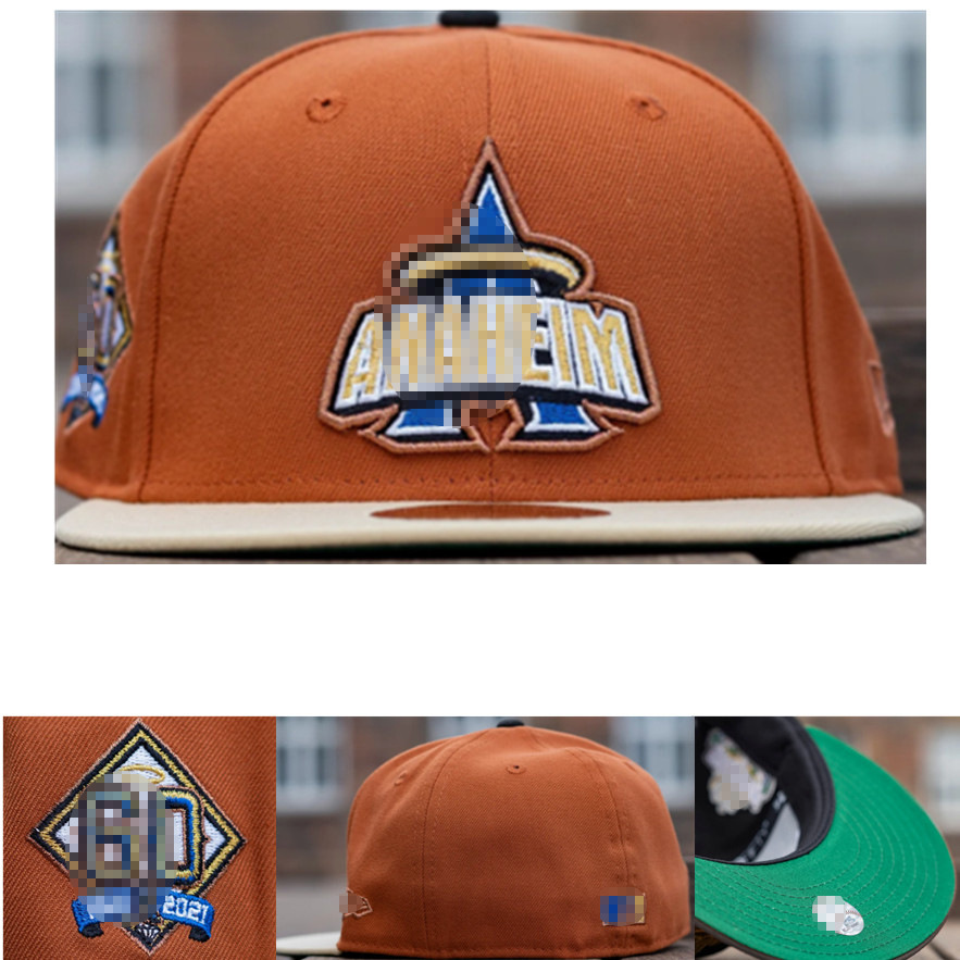Sombrero de clase AA de alta calidad nueva gorra cerrada MLB gorra de béisbol para hombres y mujeres gorro bordado protector solar para exteriores