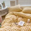 Chessboard grid-yellow