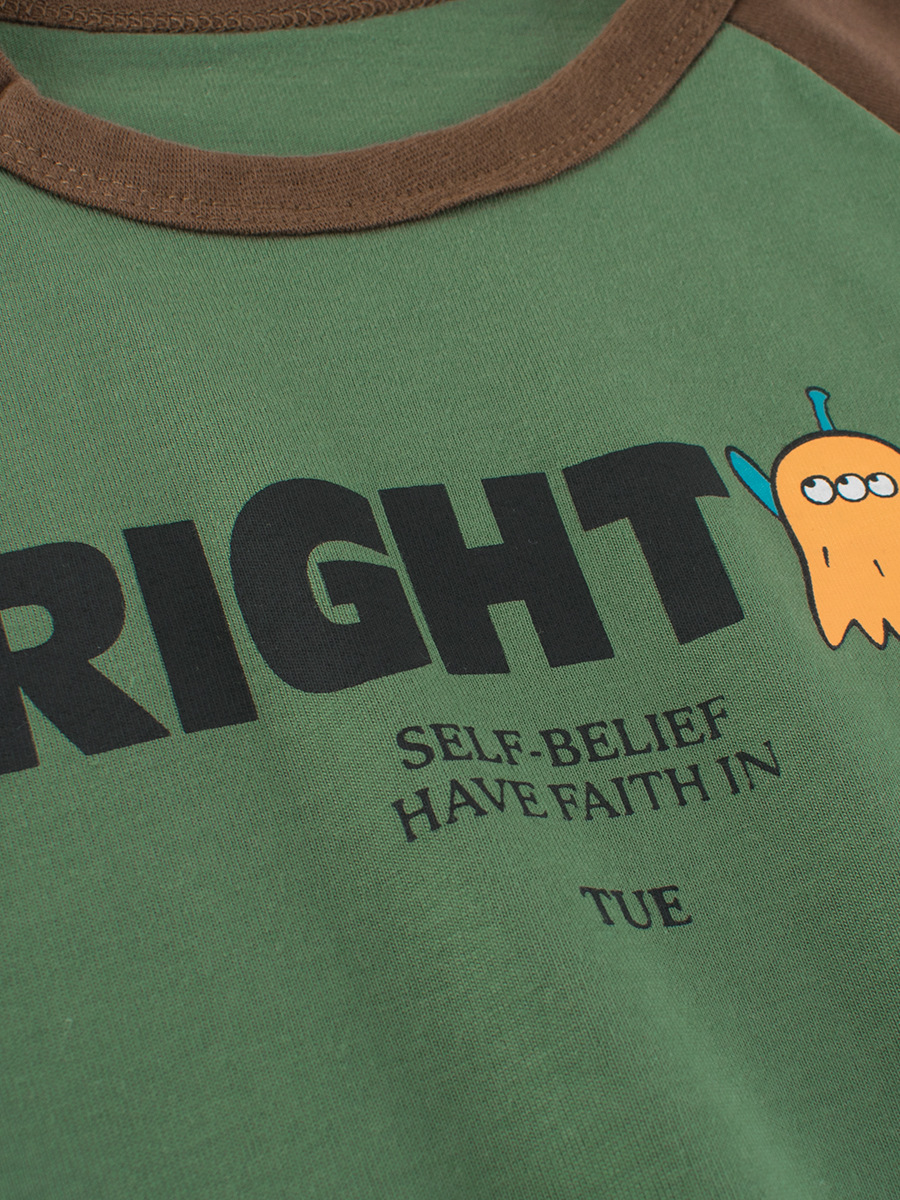 27kids ropa para niños transfronterizos camiseta de otoño para niños camisa de fondo para niños de manga larga tops de dibujos animados coreanos