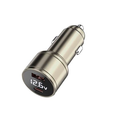 The New 120W Car Mobil şarj cihazları - coffee-color-xiaomi-display-standard-120w