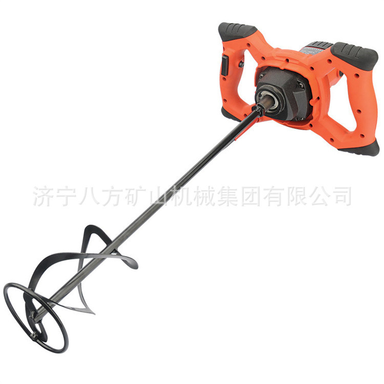电动手持式搅拌机 便携式腻子粉油漆涂料混合器 固体颗粒粉末加工