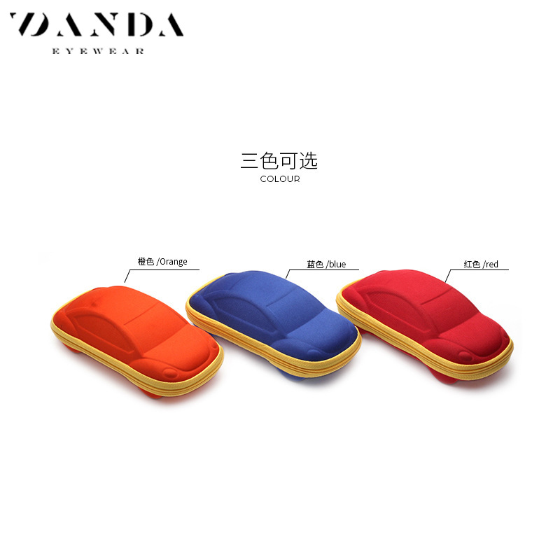 Nueva caja de gafas de los niños multi-color moda gafas caja resistente a la presión coche gafas de sol caja de gafas de los niños