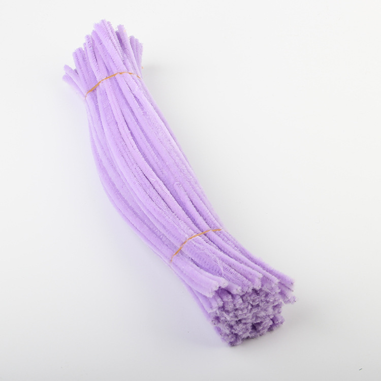 Hecho a mano DIY trenzado paquete de material cifrado ramo de lana Raíz de lana de la raya del color torcido palo de los niños hechos a mano juguetes creativos