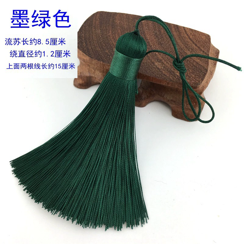 High-end silk soft pendant with tassels, (Physicals)