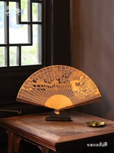 拙政园苏州檀香扇礼品扇苏州特产旅游景点文创苏扇风扇子折扇