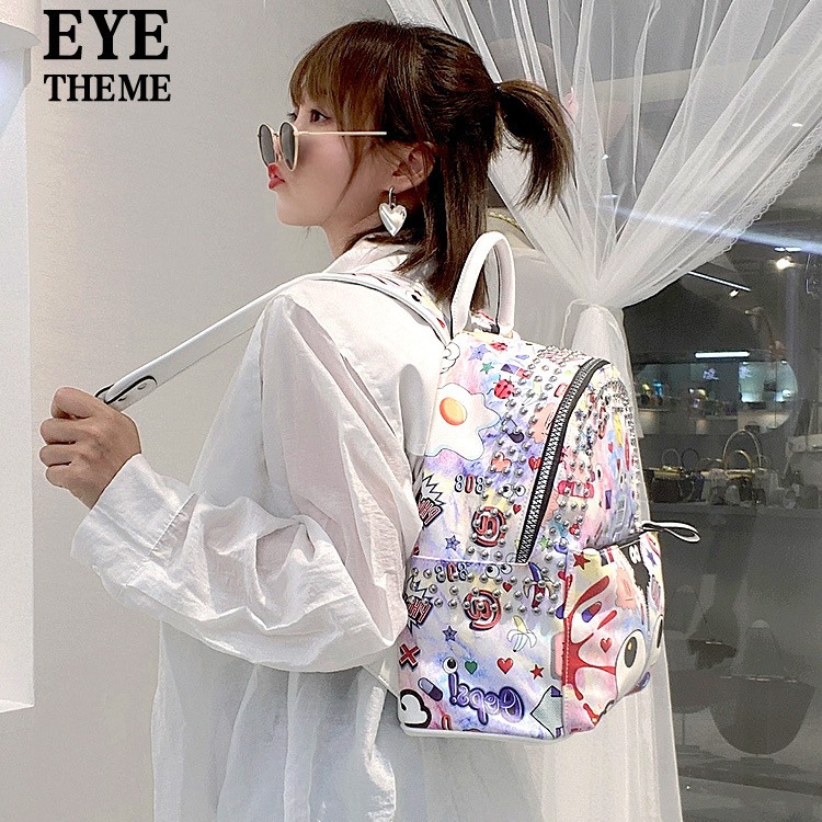 2024 nuevo estilo mochila moda mujer alta gama casual elegante marca de moda bolso de cuero suave 2020 #