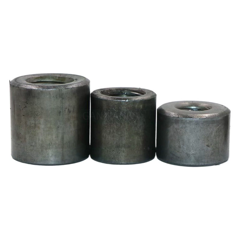 Оптовая продажа фабричных аксессуаров: фурнитура, сварочные гайки, противовесы, натуральный цвет, круглые гайки M568101214M16, цилиндрические гайки с шагом