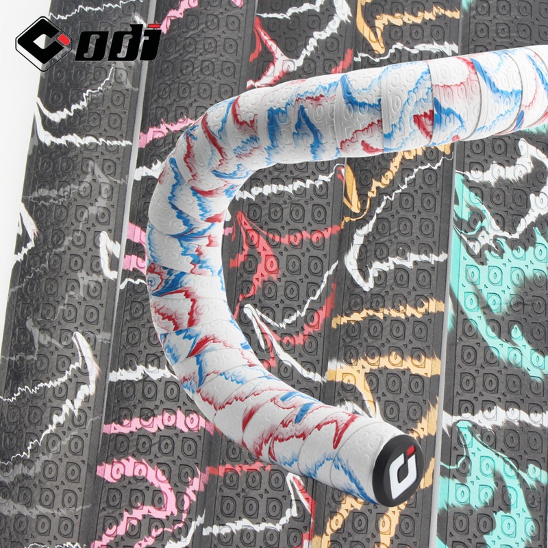 American ODI handlebar wrap with strap, balance death flywheel handlebar wrap, comfortable shockproof anti-slip ultra-light 54g
