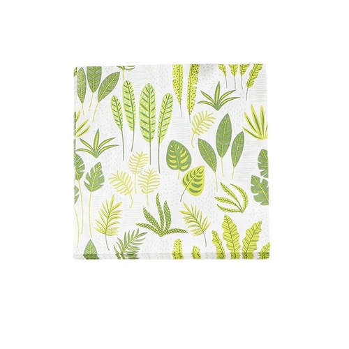 Factory direct supply of new leaf color printed napkins, facial tissues suitable for Western restaurants and bakeries