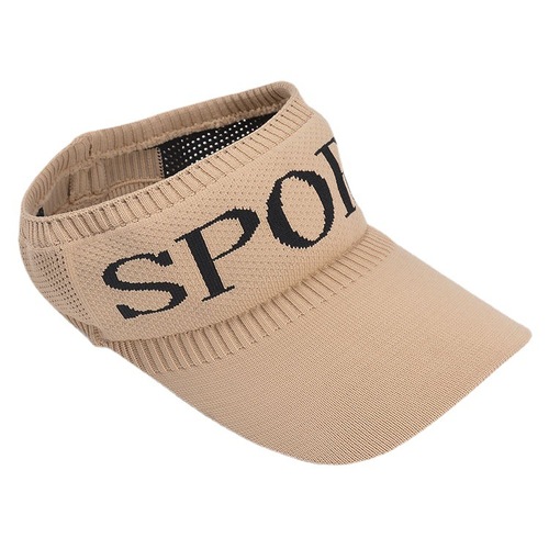 Sun-Protective, Breathable Visor Hat for Women—Outdoor Sports, Spring/Summer, Trending Online, Knitted Sun Hat for Running & Cycling