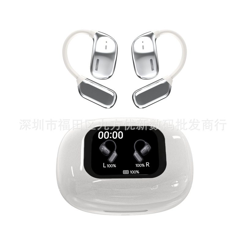 クロスボーダーインテリジェント翻訳 JM16 Bluetooth ヘッドセットフルカラータッチスクリーン超長バッテリー寿命耳掛けスポーツノイズリダクションヘッドセット|undefined