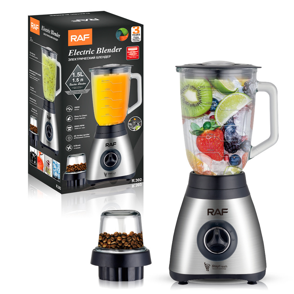 Exprimidor de jugo eléctrico de acero inoxidable transfronterizo estándar europeo motor multifuncional de gran capacidad mezclador de jugo crude varilla de cocina image 21