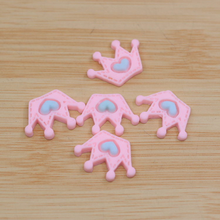 C20# crown resin patch pink one