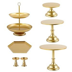 Birthday display cake stand set tea table snack tray afternoon tea pastries dessert display plate decorative service plate