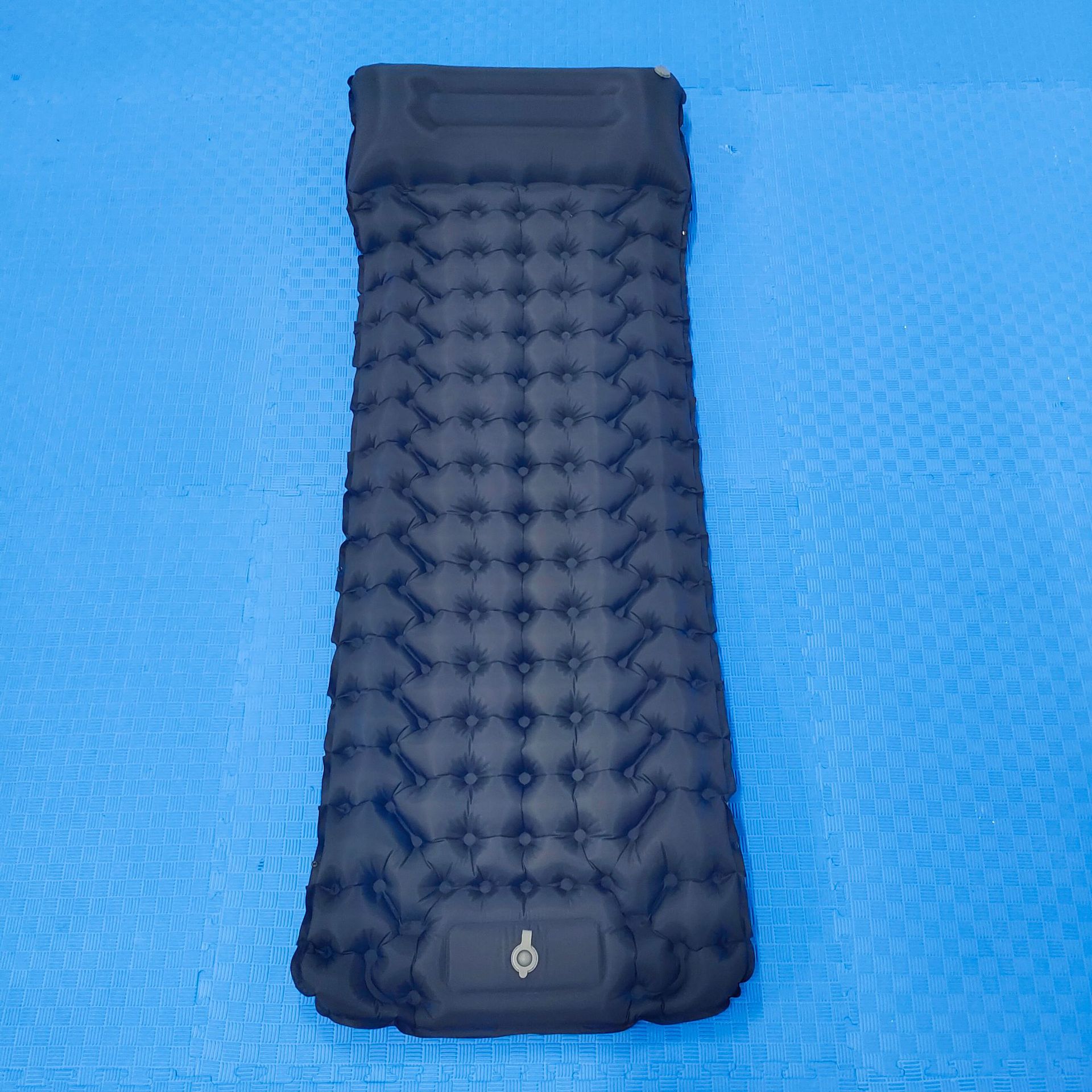 Colchoneta inflable para acampar, a prueba de humedad, para viajes, siesta en el coche, almacenamiento, tienda de campaña al aire libre, ligera, plegable, portátil