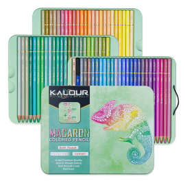 KALOUR72马卡龙油性彩铅专业涂色彩色铅笔套装美术绘画铅笔