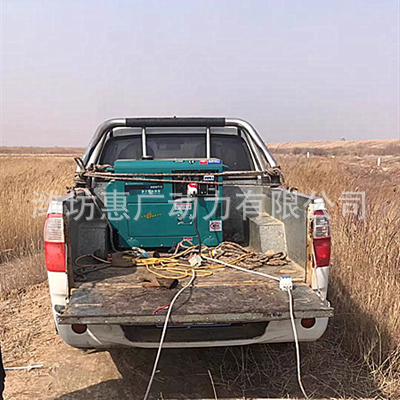 玉柴动力YC12000TE发电机组 户外应急9.6KW柴油静音发电机