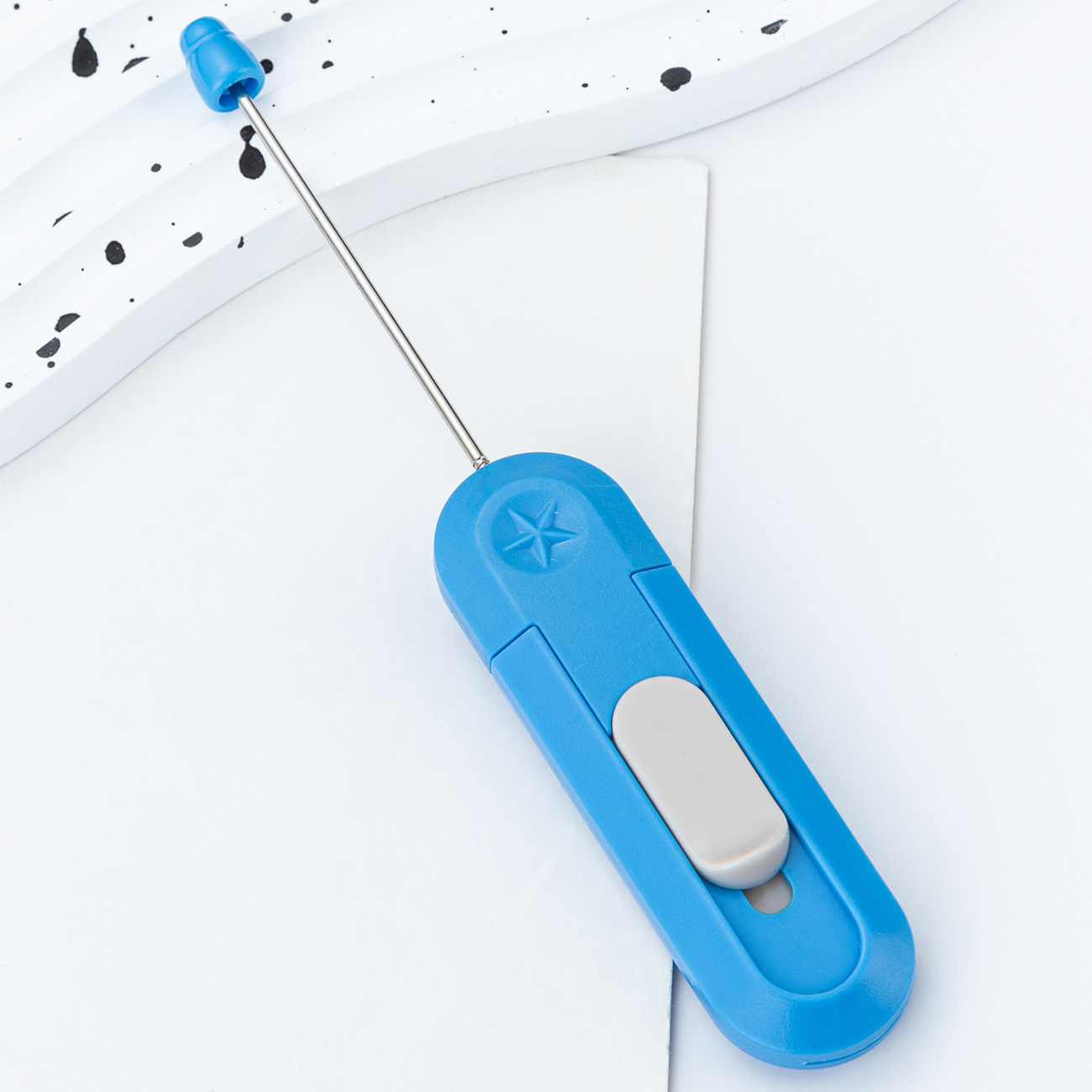 Nuevo cuchillo de entrega de cuentas DIY portátil desmontable cuchillo de entrega de cuchillo de oficina estudiantil cortador de papel cuchillo de mano desmontable artefacto mágico