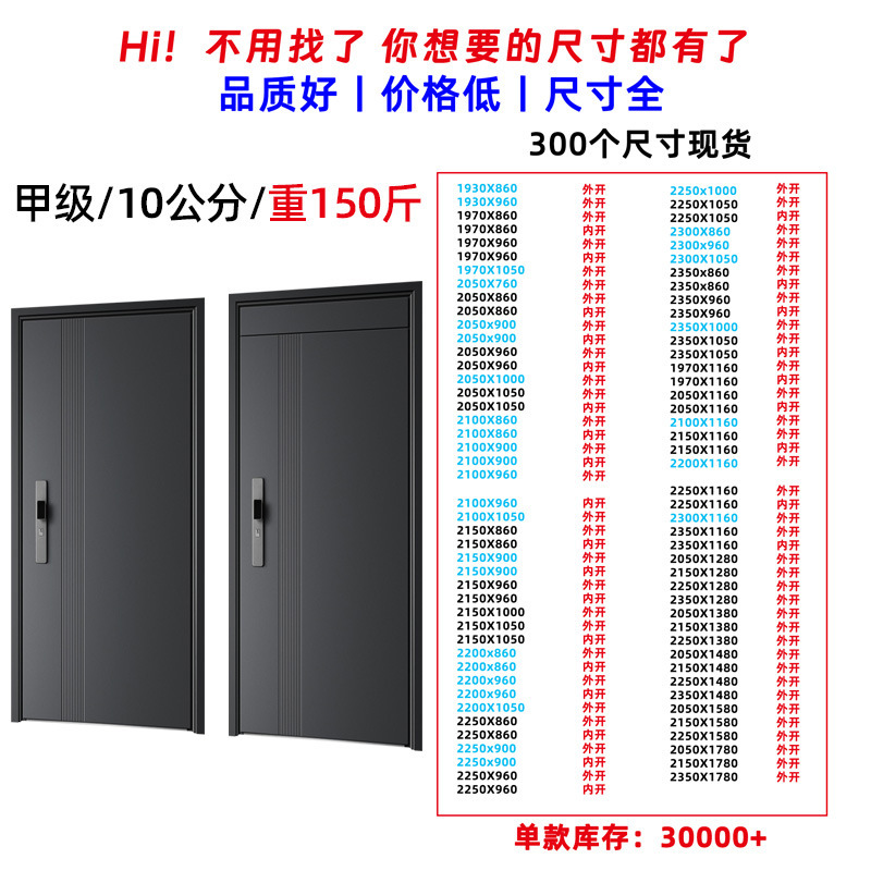 Grade a Anti-Theft Door Manufacturer Direct Sales Moisture-Proof Soundproof Zinc Alloy Anti-Pry Indoor and Outdoor Villa Door Double Door Grade a Anti-Theft Door Manufacturer Direct Sales Moisture-Proof Soundproof Zinc Alloy Anti-Pry Indoor and Outdoor Villa Door Double Door