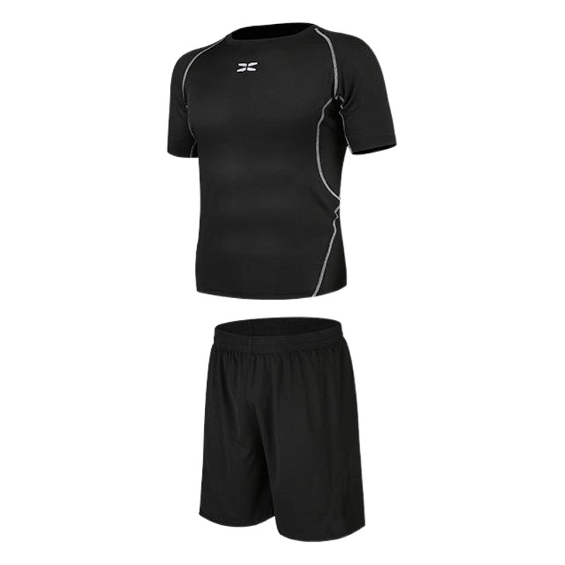 Conjunto deportivo informal de dos piezas para hombre con logo imprimible de verano Juyitang
