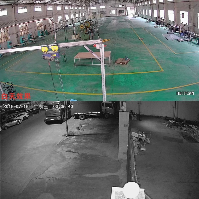 Powerful 4 million POE camera outdoor high-resolution equipment infrared night vision commercial security monitoring kit