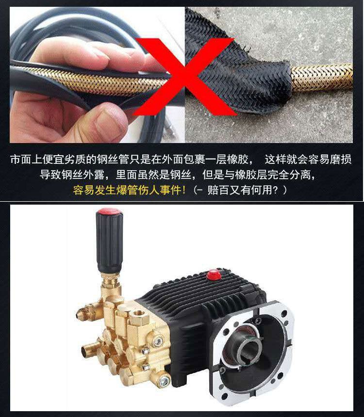 Shanghai Black Cat Weilin High-Pressure Car Washing Machine High-Power Commercial Cleaning Machine Industrial Sanitation Farm Car Wash Shop