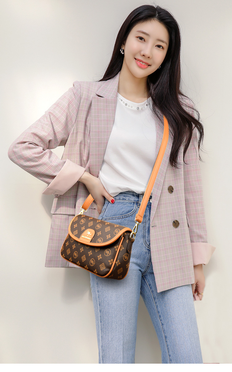 2024 Herbst Neue Damentasche Einzelne Schulter Crossbody Gedruckt Mode Vielseitig Koreanische Version 6069_voghion.com