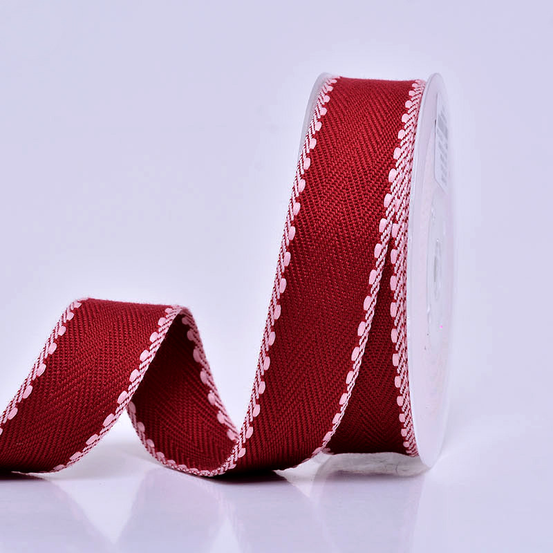 En stock doble palabra puente cinta 24 colores flor decoración hecha a mano DIY accesorios para el cabello Yao Ming puente salto cinta